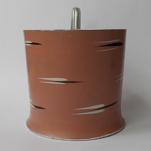 Подстаканник Полосы (коричневый фон) - Мытищинский завод сувенирных изделий (МЗСИ)
